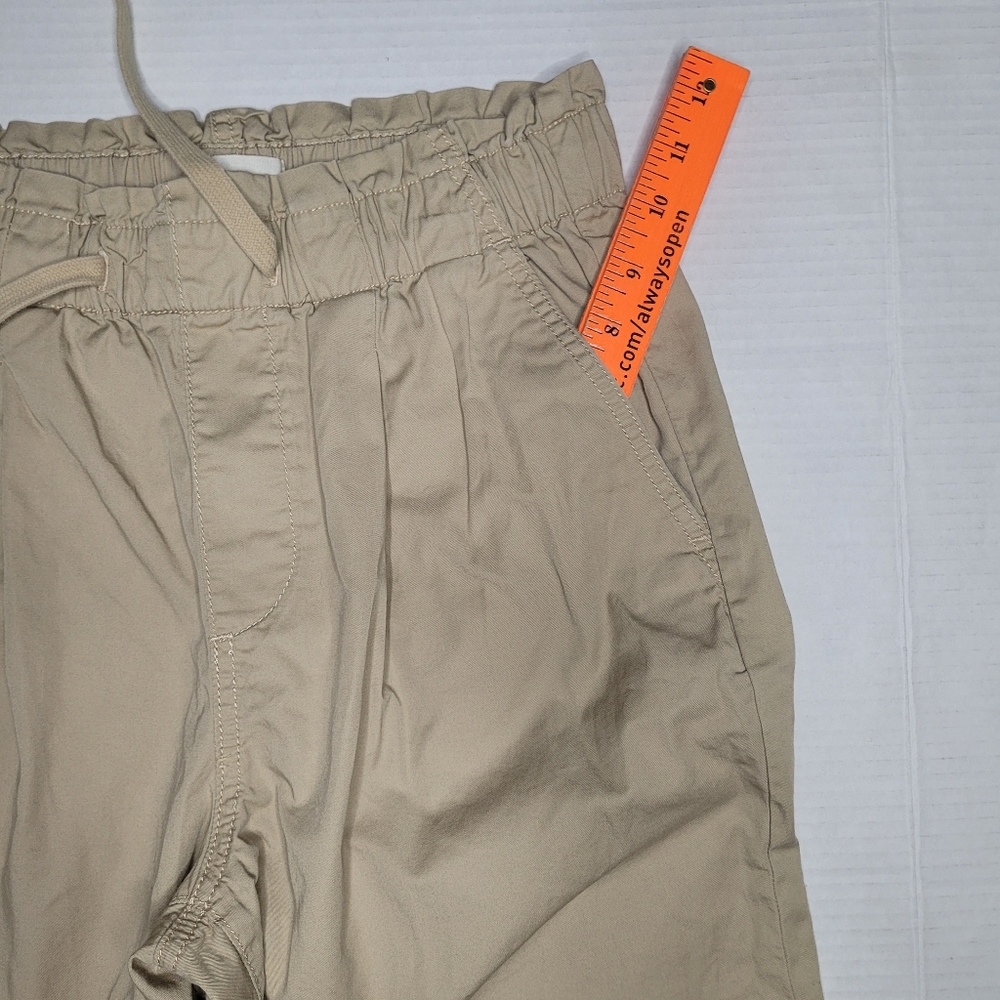 LOFT Chino Pants Womens Small Chino Casual Oxford Classic Preppy Tie Waist Easy - Picture 7 of 11